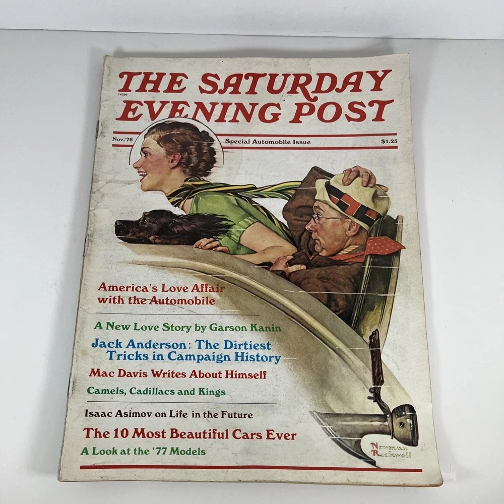 The Saturday‎ Evening Post Magazine Jack Anderson November 1976